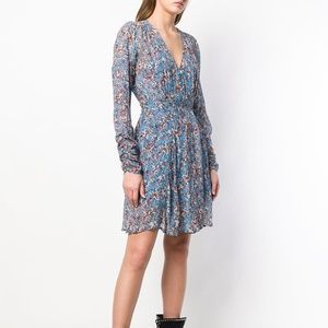 IRO floral Wrap dress
